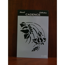 Szablon 20x15cm, D-498 Cadence